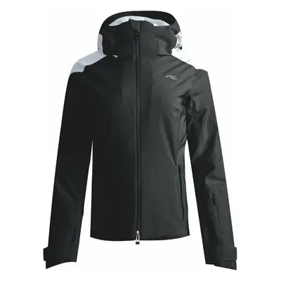 Kjus Womens Formula Jacket Black/White Síkabát