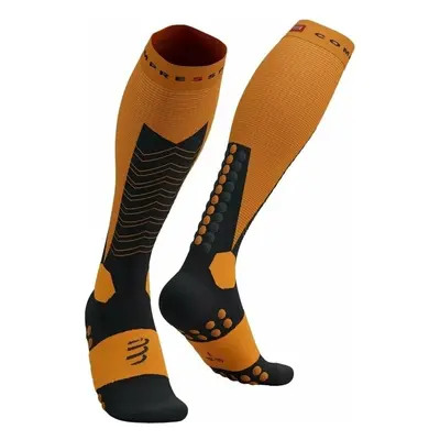 Compressport Ski Mountaineering Full Autumn Glory/Black T4 Futózoknik