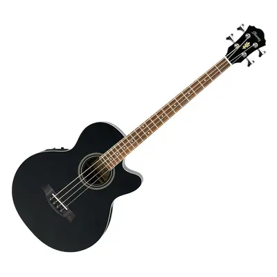 Ibanez AEB8E-BK Black Akusztikus basszusgitár