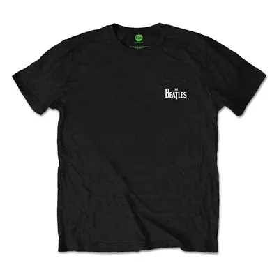 The Beatles Ing Drop T Logo Unisex Black