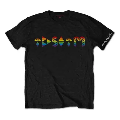 Pink Floyd Ing Dark Side Prism Initials Unisex Black