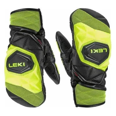 Leki WCR Venom 3D Junior Mitt Black/Ice Lemon Síkesztyű