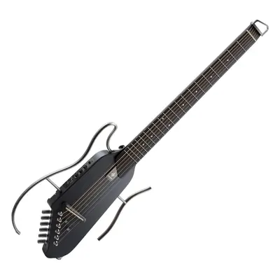 Donner HUSH-I Maple Black Maple Headless gitár