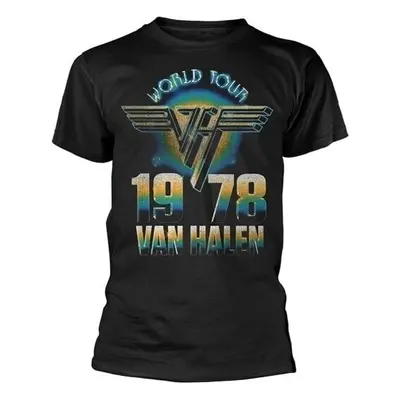 Van Halen Ing World Tour '78 Unisex Black