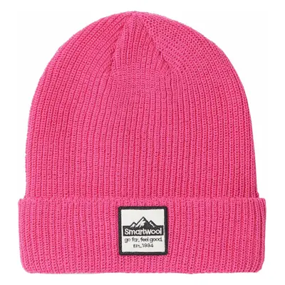 Smartwool Patch Beanie Power Pink UNI Téli sapka