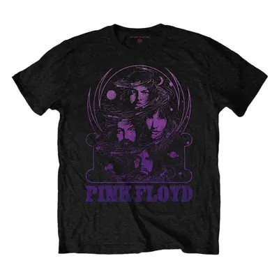 Pink Floyd Ing Purple Swirl Unisex Black