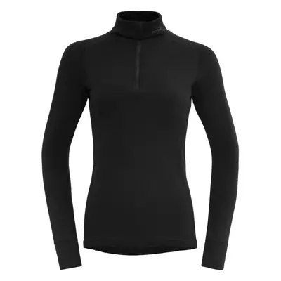 Devold Duo Active Merino Zip Neck Woman Black Termikus fehérnemű