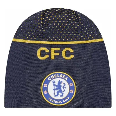 Chelsea FC Engineered Skull Beanie Navy/Yellow Sapka