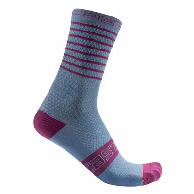 Castelli Superleggera W Sock Violet Mist L/XL Kerékpáros zoknik