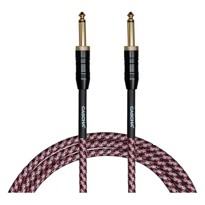 Cascha Professional Line Guitar Cable m Egyenes - Egyenes Hangszórókábel