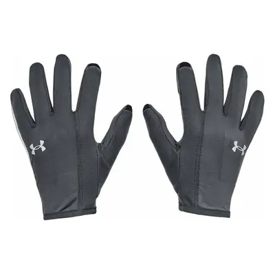 Under Armour Men's UA Storm Run Liner Gloves Pitch Gray/Pitch Gray/Black Reflective Futókesztyúk