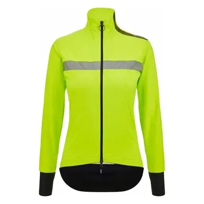 Santini Guard Neo Shell Woman Rain Kabát Lime