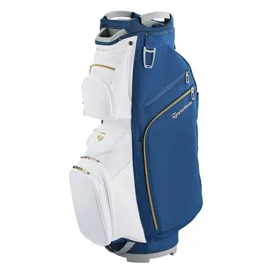 TaylorMade Kalea Gold Navy/White Cart Bag