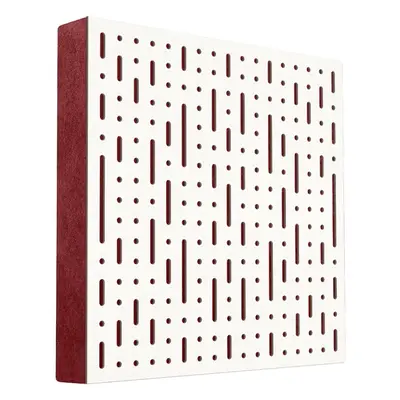 Mega Acoustic FiberPRO60 Binary Bean White/Dark Red Fa akusztikai panel