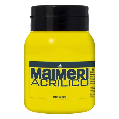 Maimeri Acrilico Akril festék Primary Yellow 500 ml db