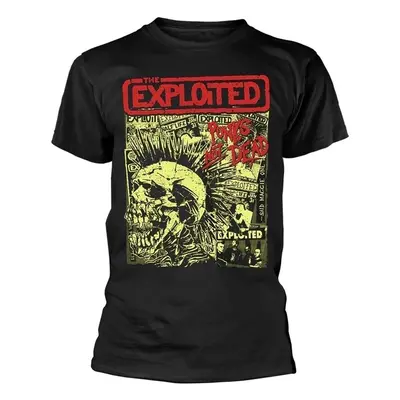 The Exploited Ing Punks Not Dead Black