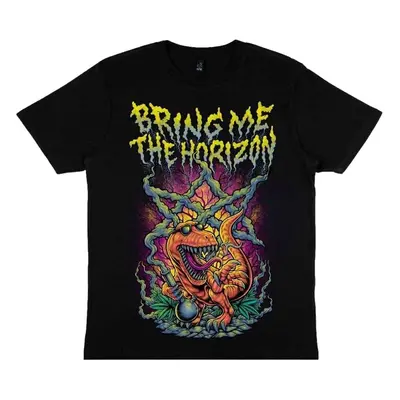 Bring Me The Horizon Ing Smoking Dinosaur Unisex Black