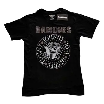 Ramones Ing Presidential Seal Unisex Black