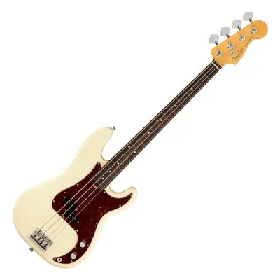 Fender American Professional II Precision Bass RW Olympic White Elektromos basszusgitár