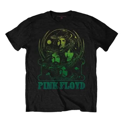 Pink Floyd Ing Green Swirl Unisex Black