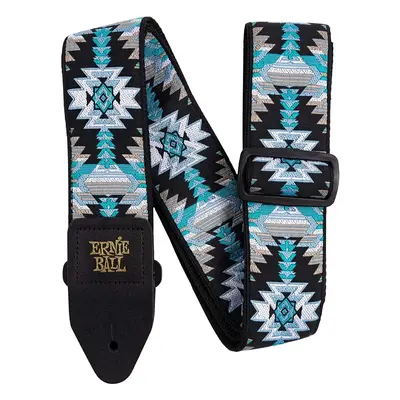 Ernie Ball Textil gitár heveder Albuquerque Blue Jacquard