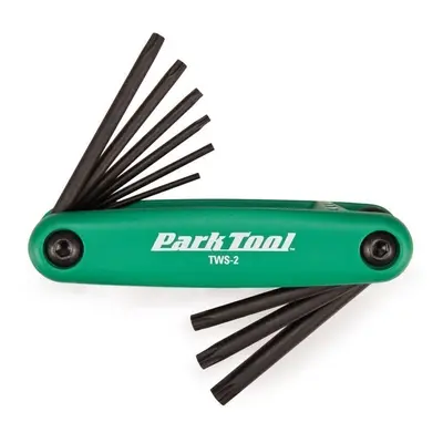 Park Tool Fold-Up Torx® Green T10-T15-T20-T25-T27-T30-T40-T7-T9 Villáskulcs