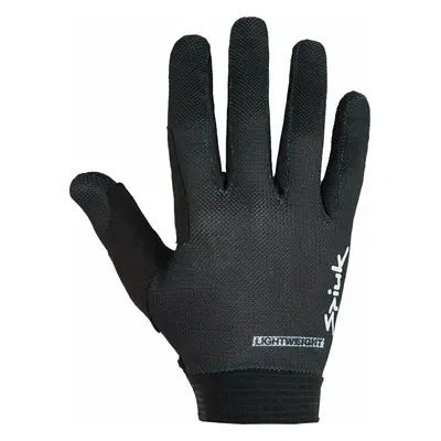 Spiuk Helios Long Gloves Black Kesztyű kerékpározáshoz