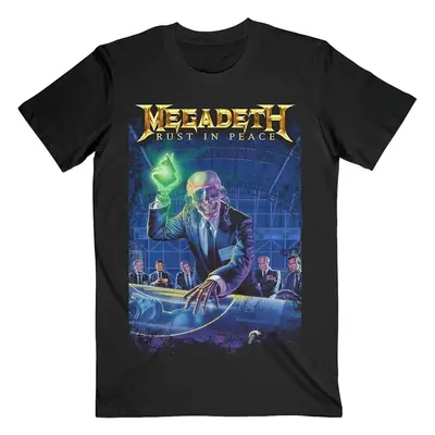 Megadeth Ing Rust In Peace 30th Anniversary Unisex Black