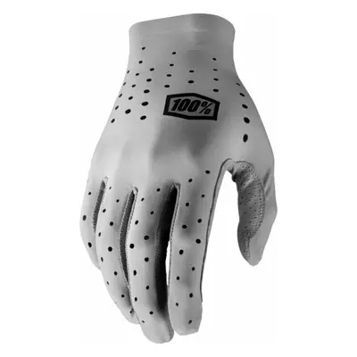 100% Sling Bike Gloves Grey Kesztyű kerékpározáshoz