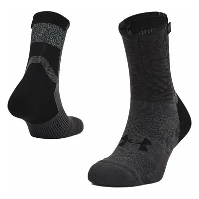 Under Armour UA ArmourDry Run Crew Black/Jet Gray Futózoknik