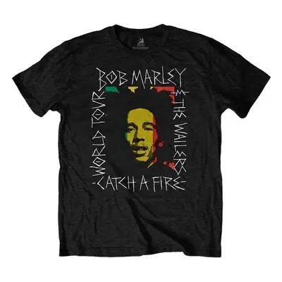 Bob Marley Ing Rasta Scratch Unisex Black