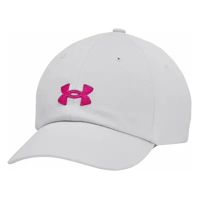 Under Armour Women's UA Blitzing Adjustable Halo Gray/Astro Pink Baseball sapka