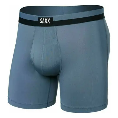 SAXX Sport Mesh Boxer Brief Stone Blue Fitness fehérnemű