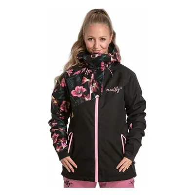 Meatfly Deborah SNB & Ski Jacket Hibiscus Black Síkabát