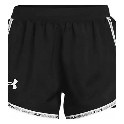 Under Armour Fly By 2.0 Brand Black/White Futórövidnadrágok