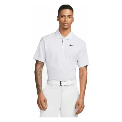 Nike Dri-Fit ADV Tiger Woods Mens Golf Purple/Football Grey/Black Rövid ujjú póló