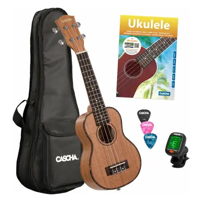 Cascha HH Premium Natural Szoprán ukulele