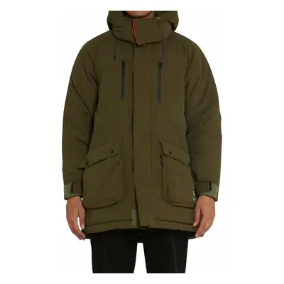 Deus Ex Machina Hiemal Padded Long Jacket Moss Green Síkabát