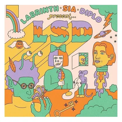 LSD - Sia, Diplo and Labrinth (Sea Glass Coloured) (Anniversary Edition) (Reissue) (LP)