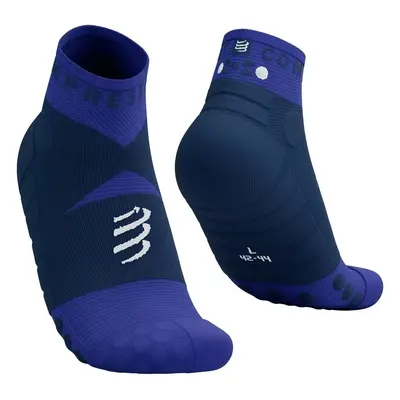 Compressport Ultra Trail Low Dazzling Blue/Dress Blues/White T1 Futózoknik