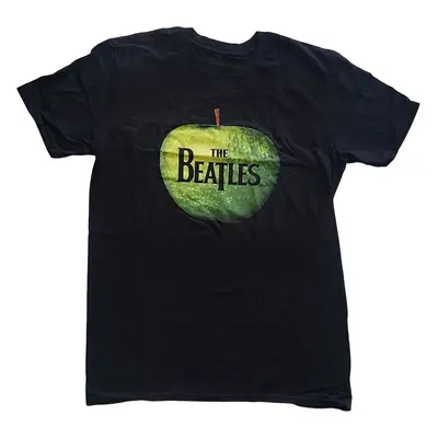 The Beatles Ing Apple Logo Unisex Black