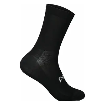 POC Zephyr Merino Mid Sock Uranium Black Kerékpáros zoknik