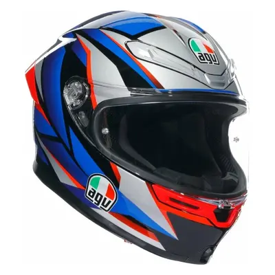 AGV K6 Slashcut Black/Blue/Red Bukósisak