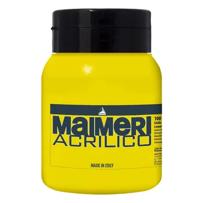 Maimeri Acrilico Akril festék Lemon Yellow 500 ml db