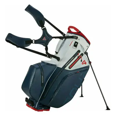 Big Max Aqua Hybrid Stand Bag Navy/White/Red