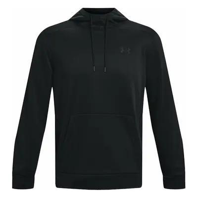 Under Armour Men's Armour Fleece Hoodie Black Fitness pulóverek