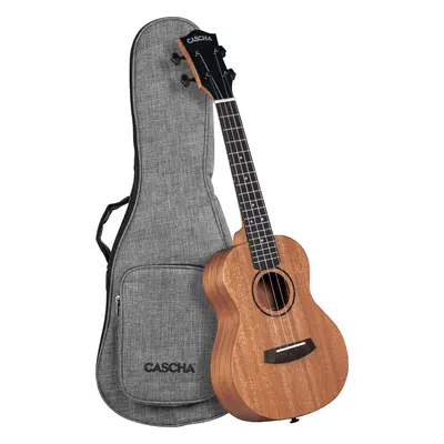 Cascha Ukulele Mahogany Solid Natural Koncert ukulele