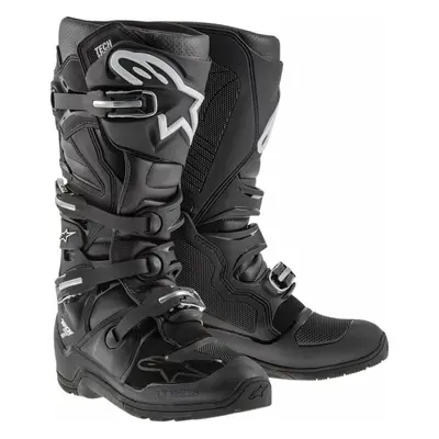 Alpinestars Tech Enduro Boots Black Motoros csizmák