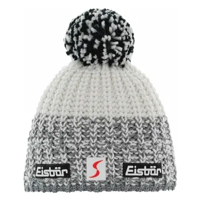 Eisbär Refocus Pompon SP Beanie Grey/White/Black Téli sapka