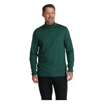 Spyder Mens Prospect 1/2 Zip Cyprus Green Pulóver